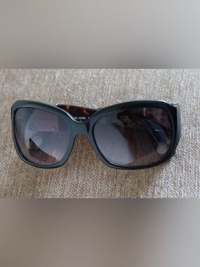 Michael Kors Dark Brown Gradient Lens Oversized Women's Sunglasses